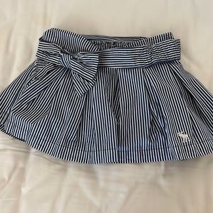 Abercrombie Kids Girl’s Striped Short Skirt With Belt